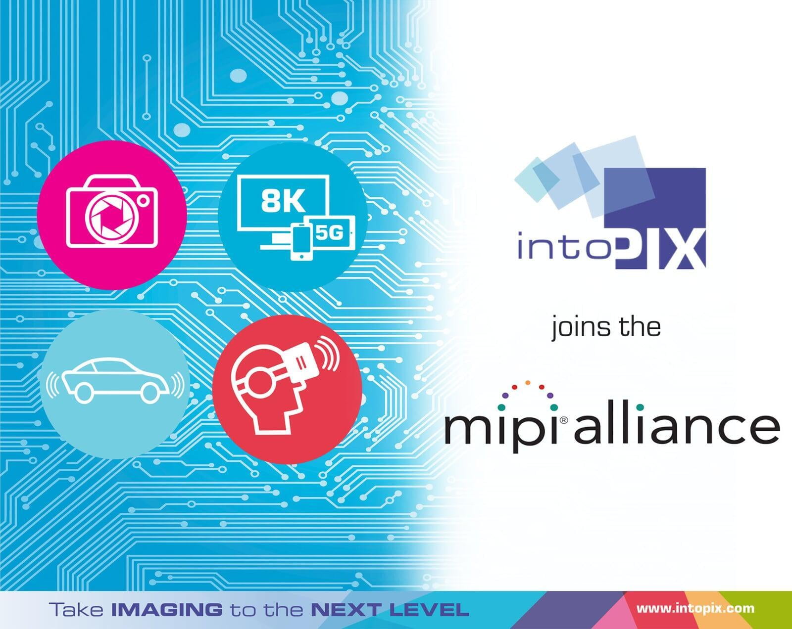 intoPIX joins the MIPI Alliance